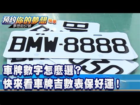 如何選車牌數字|好運車牌號碼選購指南：解讀車牌數字的吉利寓意 